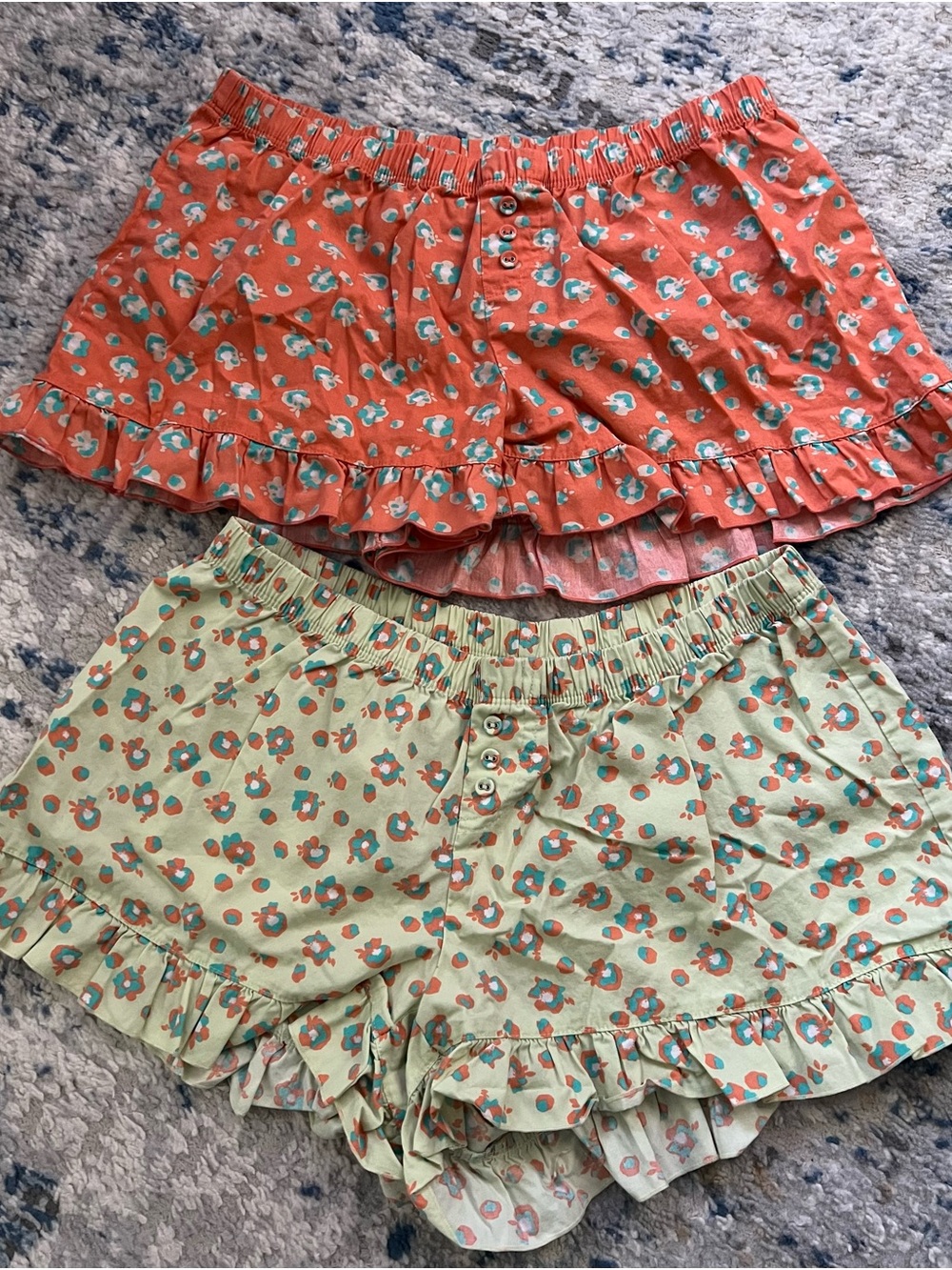 Jasmine & Ginger 2 Floral Ruffle Shorts -